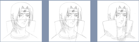 How To Draw Itachi Uchiha  Naruto - Easy Tutorial 