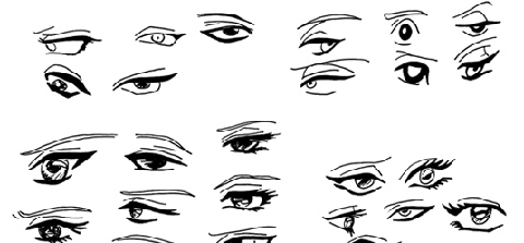 Drawing Anime Eyes - Part 2: The Sakura Haruno Eye