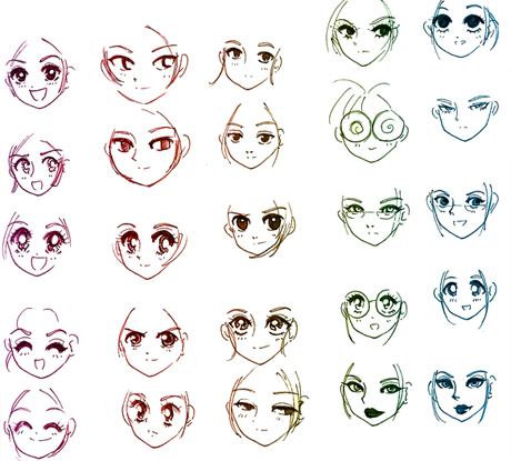 How to Draw Anime or Manga Faces: 15 Steps (with Pictures)